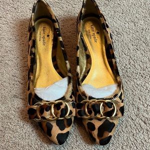 Kate Spade Leopard Flats